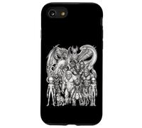 Carcasa para iPhone SE (2020) / 7/8 Cryptids y Criaturas míticas Fantasía Arte