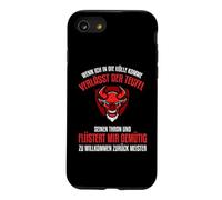 Carcasa para iPhone SE (2020) / 7/8 Cuando llego al Infierno, el Diablo Sale de su Trono