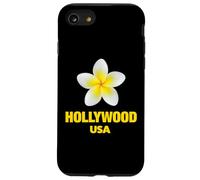 Carcasa para iPhone SE (2020) / 7/8 Cute Hollywood USA Tropical Yellow Frangipani Aesthetic Art