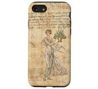 Carcasa para iPhone SE (2020) / 7/8 Cute Vintage Wild Flower Motif Antique Fairycore Aesthetic