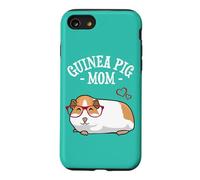 Carcasa para iPhone SE (2020) / 7/8 Cute Womens Girls Red Glasses Guinea Pig Mom Lover