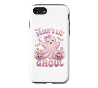 Carcasa para iPhone SE (2020) / 7/8 Daddy'S Lil' Ghoul Funny Pastel Pink Ghost Halloween Graphic