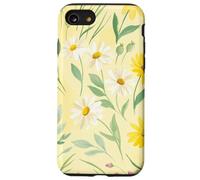 Carcasa para iPhone SE (2020) / 7/8 Daisy Floral Amarillo Prado Primavera Jardín Arte