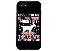 Carcasa para iPhone SE (2020) / 7/8 Dame un Beso Todo lo Que Quieras Cuando muera, Las Cabras se lo Llevan Todo