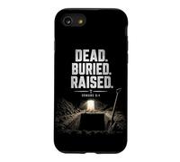 Carcasa para iPhone SE (2020) / 7/8 Dead. Buried. Raised - Christian Church Baptism Romans 6:4