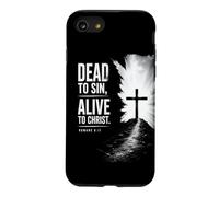 Carcasa para iPhone SE (2020) / 7/8 Dead to Sin, Alive to Christ - Romans 6:11 Christian Faith