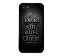 Carcasa para iPhone SE (2020) / 7/8 Dead to Sin, Alive to Christ - Romans 6:11 Christian Faith