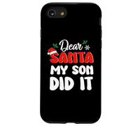Carcasa para iPhone SE (2020) / 7/8 Dear Santa My Son Did It Family Matching Christmas