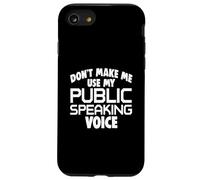 Carcasa para iPhone SE (2020) / 7/8 Debate Divertido de Voz para Hablar en público