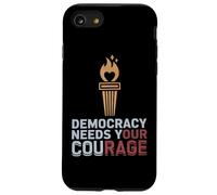 Carcasa para iPhone SE (2020) / 7/8 Democracia Camiseta Resistencia Protesta Política Democracia