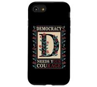 Carcasa para iPhone SE (2020) / 7/8 Democracia Camiseta Resistencia Protesta Política Democracia