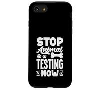 Carcasa para iPhone SE (2020) / 7/8 Detenga Las Pruebas con Animales Ahora fomente Adoptar activista por los Derechos de Refugio