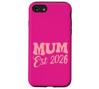 Carcasa para iPhone SE (2020) / 7/8 Día de la Madre Nueva Mamá Groovy Su Primera Vez Mamás EST 2026