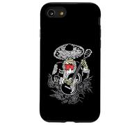 Carcasa para iPhone SE (2020) / 7/8 Dia de los Muertos Fiesta Mariachi Skeleton Guitar Mexicans