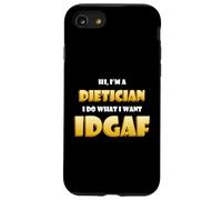 Carcasa para iPhone SE (2020) / 7/8 Dietician Idgaf Funny Occupational Nutritionist Food Health
