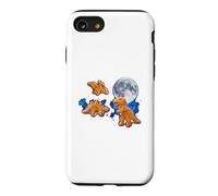 Carcasa para iPhone SE (2020) / 7/8 Dino Nuggets Moon - Lindo alimento Divertido Dinosaurio Nuggets de Pollo