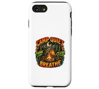 Carcasa para iPhone SE (2020) / 7/8 Diseño de Campamento Tranquilo Piensa Claro Respira al Aire Libre