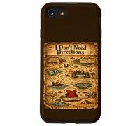 Carcasa para iPhone SE (2020) / 7/8 Diseño Divertido de papá I Don't Need Directions - Mapa