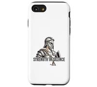 Carcasa para iPhone SE (2020) / 7/8 Diseño Espartano de Guerrero de Fuerza en Silencio