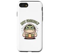 Carcasa para iPhone SE (2020) / 7/8 Diseño humorístico de café de Sapo gruñón no amigable