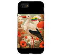 Carcasa para iPhone SE (2020) / 7/8 Disfraz Nacional de cigüeña lituana para Animales y Lituania