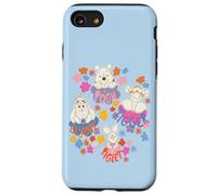 Carcasa para iPhone SE (2020) / 7 / 8 Disney Winnie the Pooh Spring Easter Friendly Flower Faces