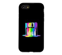 Carcasa para iPhone SE (2020) / 7/8 Disquete Retro de Pintura goteando
