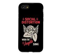 Carcasa para iPhone SE (2020) / 7/8 Distorsión Social Oficial Cuando los ángeles cantan