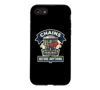 Carcasa para iPhone SE (2020) / 7/8 Divertida Cesta de Golf Chains Before Anything Frisbee Sport