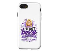 Carcasa para iPhone SE (2020) / 7/8 Divertido Bossy Rubia De Dibujos Animados Mujer Púrpura Reina