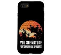 Carcasa para iPhone SE (2020) / 7/8 Divertido Caza Ves Naturaleza No Veo Nagging Esposa