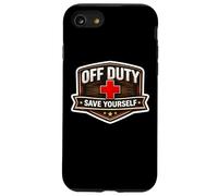 Carcasa para iPhone SE (2020) / 7/8 Divertido Fuera de Servicio Salve a tu Personal Trabajador mediacal Jubilado