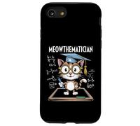 Carcasa para iPhone SE (2020) / 7/8 Divertido Juego de Palabras matemático - Profesor de matemáticas Gato
