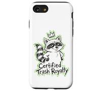 Carcasa para iPhone SE (2020) / 7/8 Divertido Mapache garabatos Sketch Trash Panda | Doodle Art
