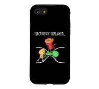 Carcasa para iPhone SE (2020) / 7/8 Divertido Profesor de Física Electricidad Explicó Científico