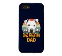 Carcasa para iPhone SE (2020) / 7/8 Dogo Argentino Dog Dad Retro Vintage Mis Perros Son Mi Cardio
