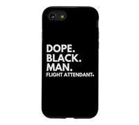 Carcasa para iPhone SE (2020) / 7/8 Dope Black Man Auxiliar de Vuelo Orgullo afroamericano