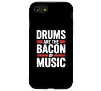 Carcasa para iPhone SE (2020) / 7/8 Drums Are The Bacon of Music