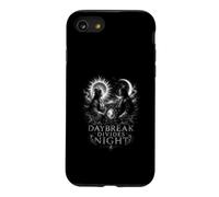 Carcasa para iPhone SE (2020) / 7/8 El Amanecer Divide a los Amantes del Sol y la Luna celestiales nocturnos