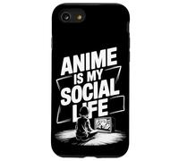 Carcasa para iPhone SE (2020) / 7/8 El Anime es mi Vida Social, Divertido diseño de Cultura Otaku para fanáticos de Japón