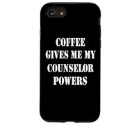 Carcasa para iPhone SE (2020) / 7/8 El café me da mi Consejero Poderes Divertido Consejero de café