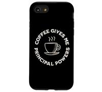 Carcasa para iPhone SE (2020) / 7/8 El café me da Poderes Principales Amante del café Divertido