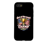 Carcasa para iPhone SE (2020) / 7/8 El campeón está aquí, 1er Lugar, Ganador, Torneo.