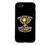 Carcasa para iPhone SE (2020) / 7/8 El campeón está aquí, 1er Lugar, Ganador, Torneo.