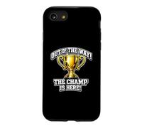 Carcasa para iPhone SE (2020) / 7/8 El campeón está aquí, 1er Lugar, Ganador, Torneo.