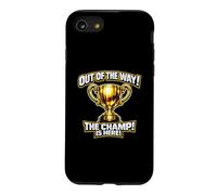 Carcasa para iPhone SE (2020) / 7/8 El campeón está aquí, 1er Lugar, Ganador, Torneo.