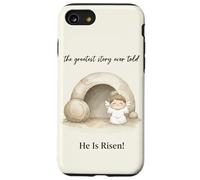Carcasa para iPhone SE (2020) / 7/8 Él ha resucitado Resurrección Cristiana de Pascua