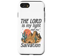 Carcasa para iPhone SE (2020) / 7/8 El Señor es Mi Luz y Salvación - Retro Desert Faith