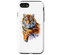 Carcasa para iPhone SE (2020) / 7/8 El Tigre de Bengala, Pintura