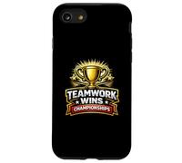 Carcasa para iPhone SE (2020) / 7/8 "El Trabajo en Equipo GANA Campeonatos, Equipo, Ganador